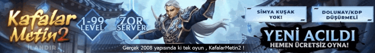 Metin2 PVP server orta reklam alanı 1