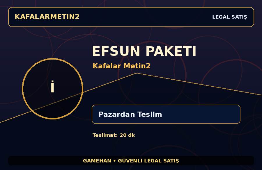 Kafalar Metin2 Efsun Paketi | Güvenli Teslimat | Günlük Teslimat