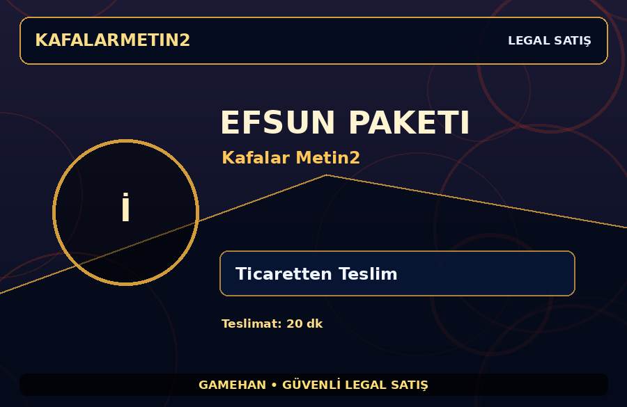 Efsun Paketi - Kafalar Metin2 | Hızlı Teslim | Kısa Sürede Teslim