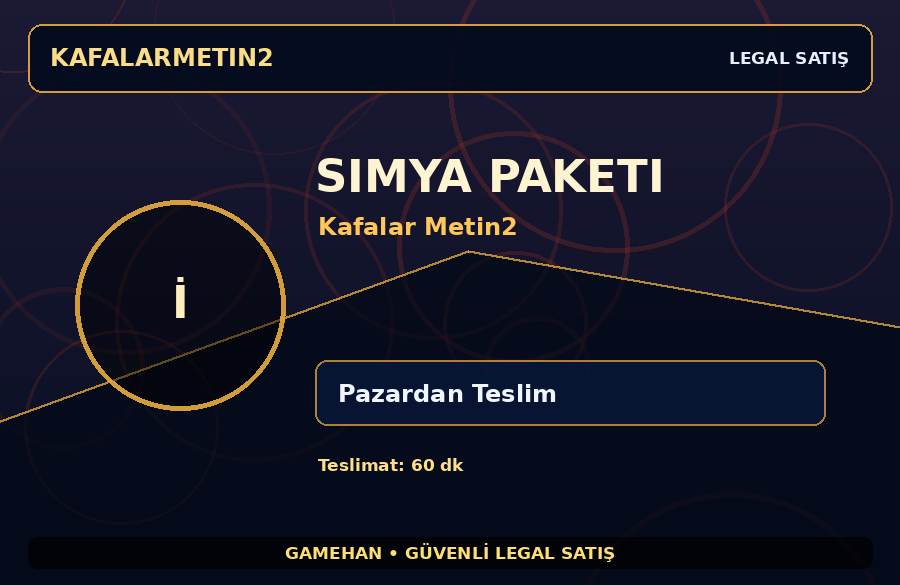 Kafalar Metin2 Simya Paketi | Güvenli Teslimat | Günlük Teslimat