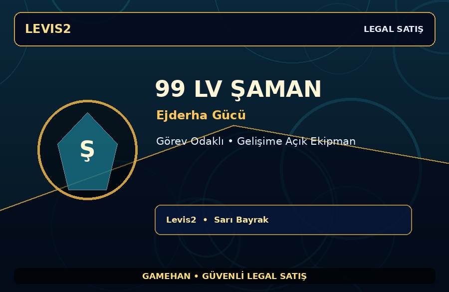 Görev Odaklı 99 Lv Ejderha Gücü Şaman | Levis2 | Boss İçin Uygun