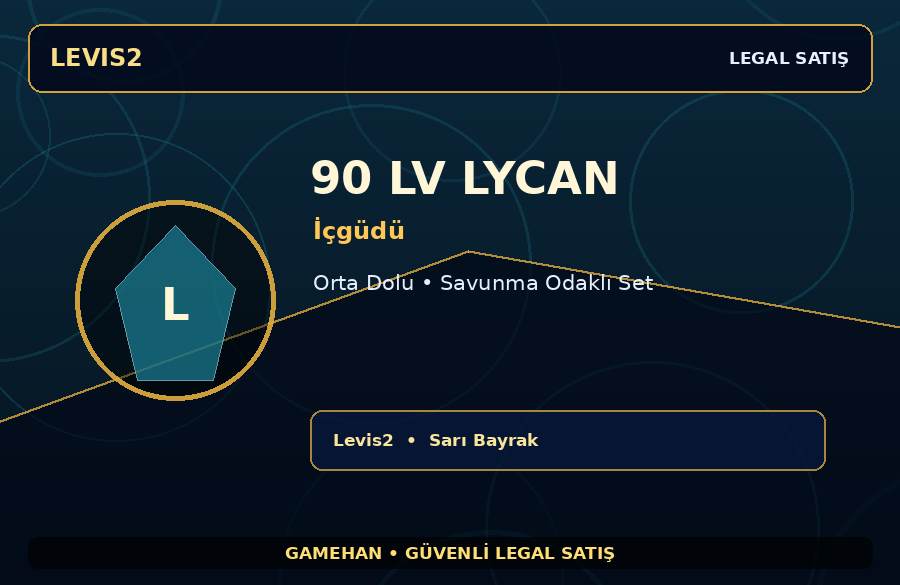 90 Lv İçgüdü Lycan | Ekipmanlı Hesap | Levis2 | Farm İçin Uygun