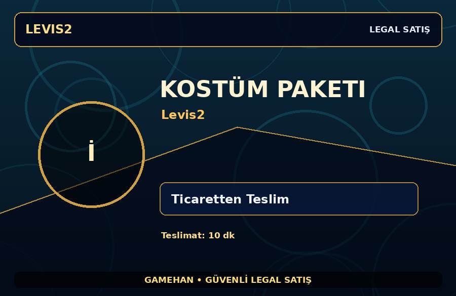 Kostüm Paketi - Levis2 | Hızlı Teslim | Günlük Teslimat