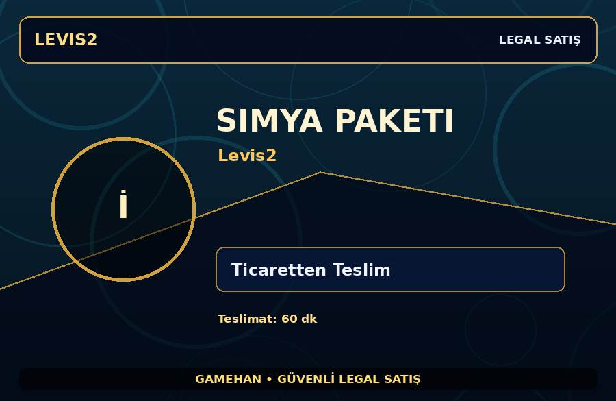 Simya Paketi | Levis2 | Stoklu