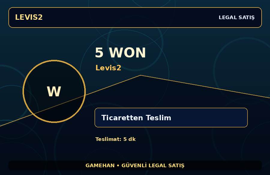 Levis2 5 Won Paketi | Günlük Teslimat