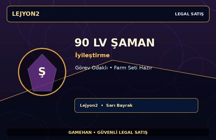 Görev Odaklı 90 Lv İyileştirme Şaman | Lejyon2 | Boss İçin Uygun