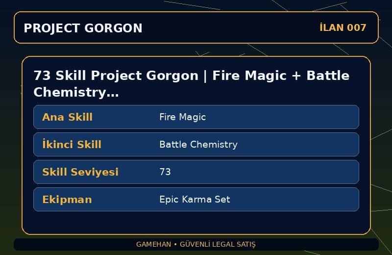 73 Skill Project Gorgon | Fire Magic + Battle Chemistry | Epic Karma Set | Cooking