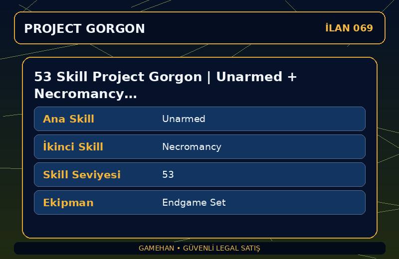 53 Skill Project Gorgon | Unarmed + Necromancy | Endgame Set | Leatherworking