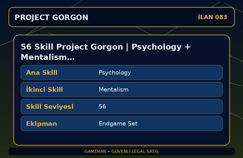 56 Skill Project Gorgon | Psychology + Mentalism | Endgame Set | Leatherworking