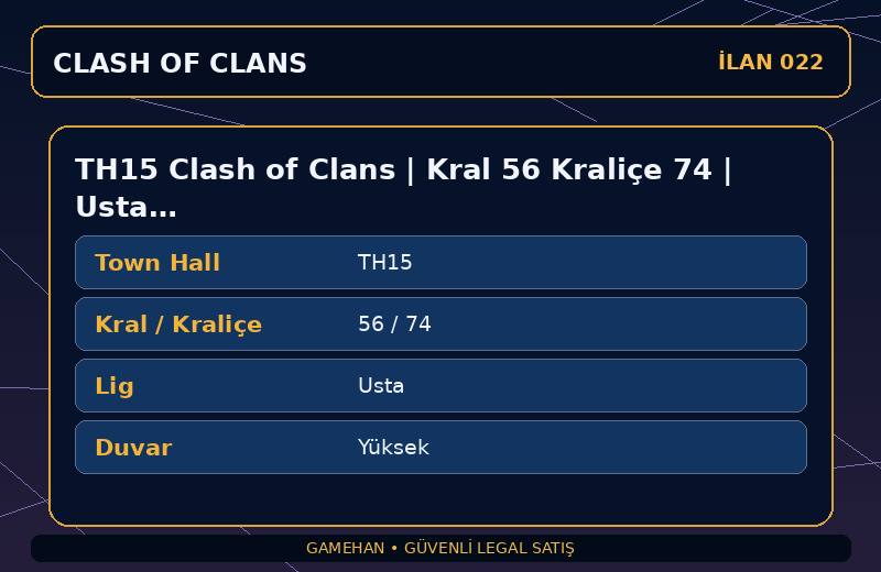 TH15 Clash of Clans | Kral 56 Kraliçe 74 | Usta Lig | Yüksek Duvar